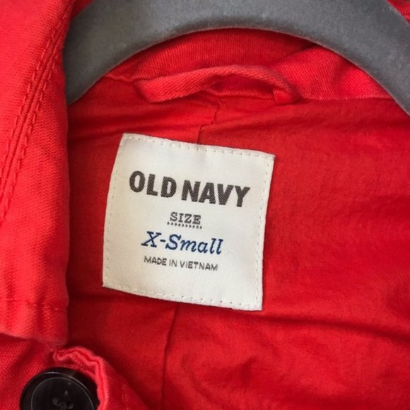 Old Navy ~ Cotton pea coat jacket - Picture 4 of 6